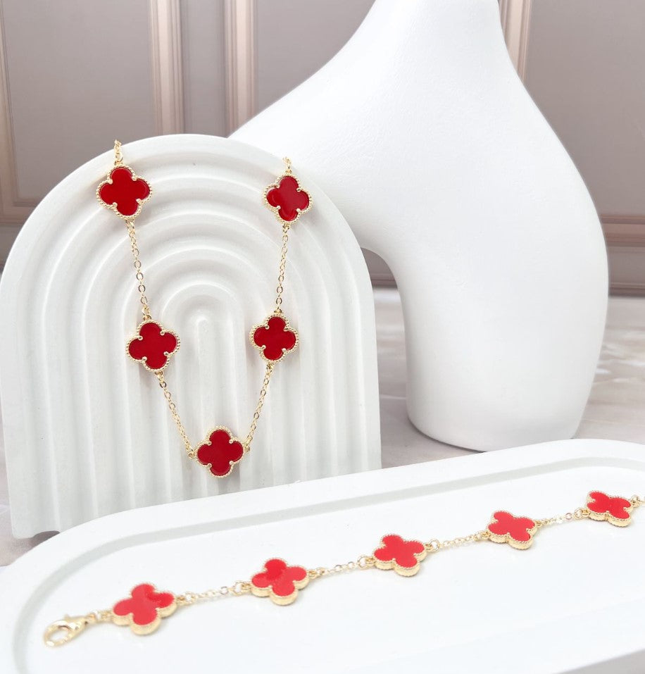 Collar Trébol Inspirado en los collares Van Cleef