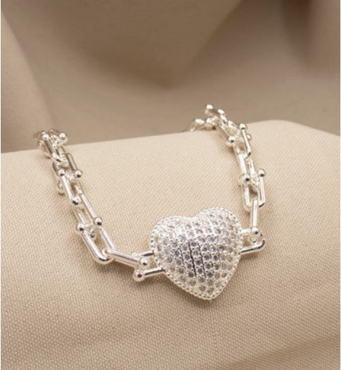 Pulsera Jenifer Corazón