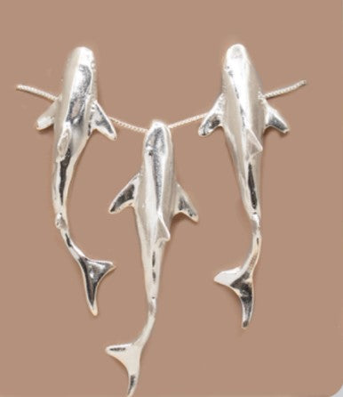 Set Tiburón Baño de Plata