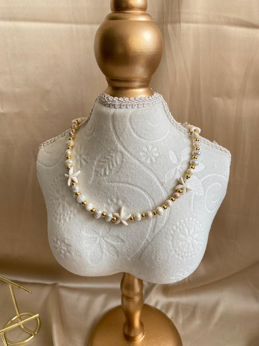 Collar de perlas naturales