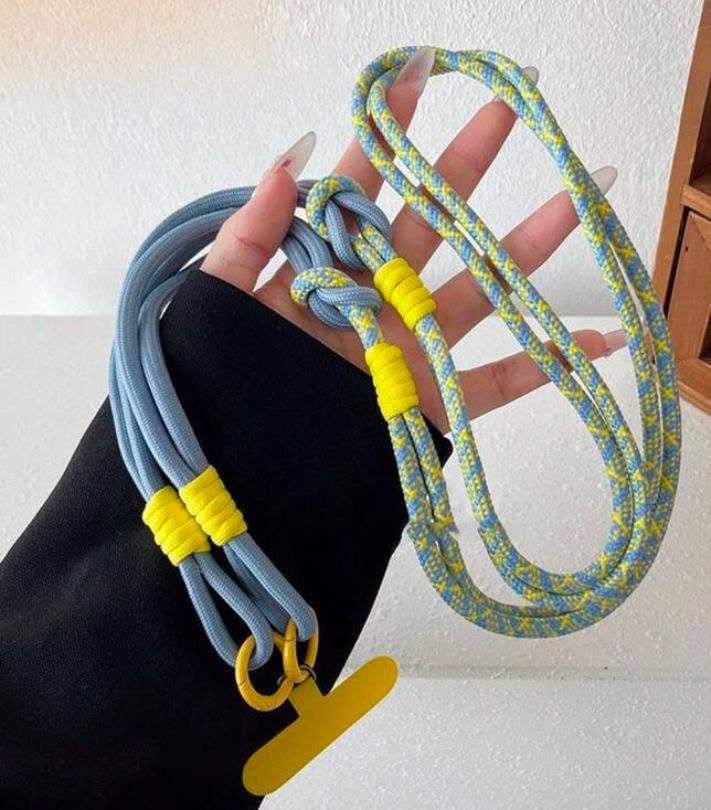 Correa para celular Pink Duo – diseño ajustable en dos tonos