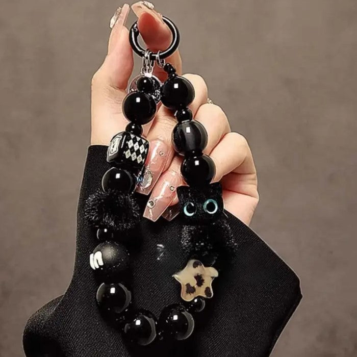 Correa de Celular Black Cat Mystic